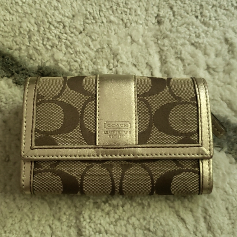 Vintage Coach card holder